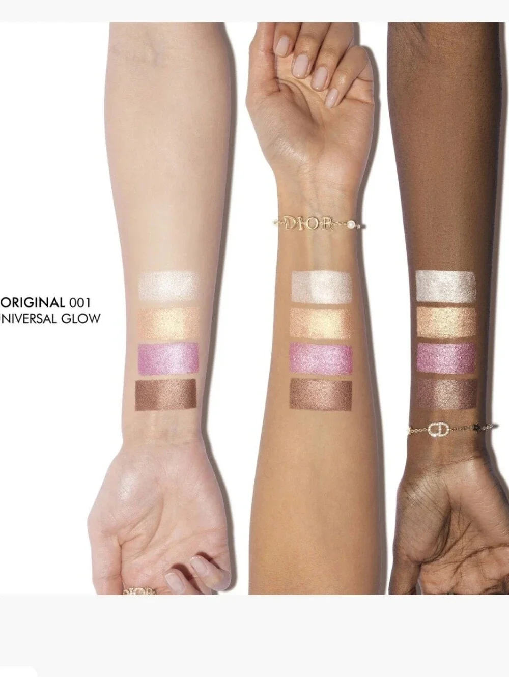 Dior Backstage Glow Maximizer 001 Universal Face Palette Highlighter and Blush